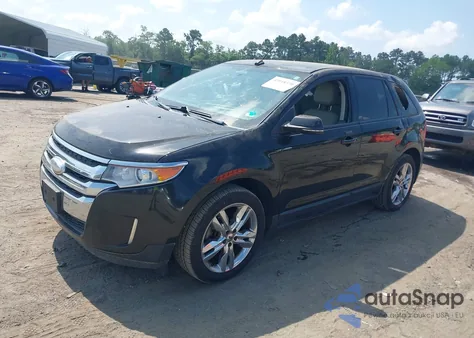 2013 Ford Edge Sel из США, поврежденный, VIN 2FMDK3J9XDBC95120
